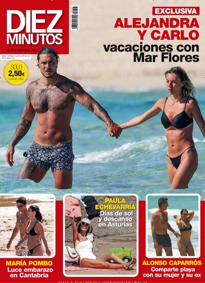 Titelbild der Ausgabe 858/2025 von Diez minutos. Diese Zeitschrift und viele weitere Frauenzeitschriften als Abo oder epaper bei United Kiosk online kaufen.