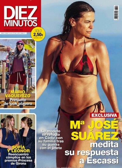 Titelbild der Ausgabe 859/2025 von Diez minutos. Diese Zeitschrift und viele weitere Frauenzeitschriften als Abo oder epaper bei United Kiosk online kaufen.