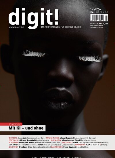Titelbild der Ausgabe 1/2026 von digit!. Diese Zeitschrift und viele weitere Audiomagazine, Filmmagazine und Fotozeitschriften als Abo oder epaper bei United Kiosk online kaufen.