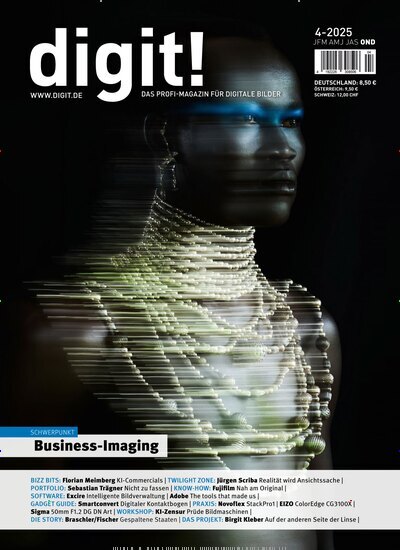 Titelbild der Ausgabe 4/2025 von digit!. Diese Zeitschrift und viele weitere Audiomagazine, Filmmagazine und Fotozeitschriften als Abo oder epaper bei United Kiosk online kaufen.