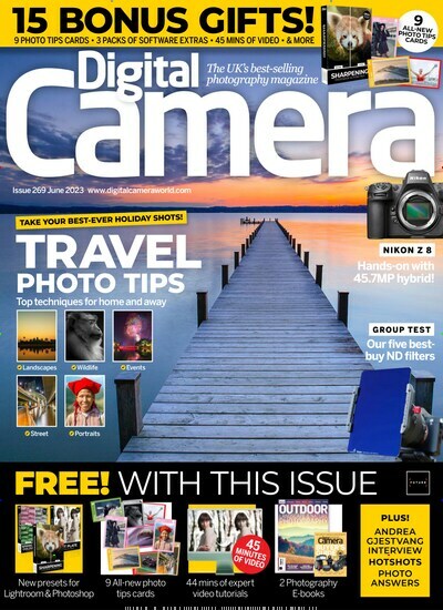Titelbild der Ausgabe 7/2023 von Digital Camera World. Diese Zeitschrift und viele weitere Audiomagazine, Filmmagazine und Fotozeitschriften als Abo oder epaper bei United Kiosk online kaufen.