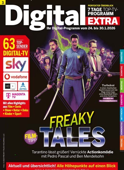 Titelbild der Ausgabe 3/2026 von Digital EXTRA. Diese Zeitschrift und viele weitere Programmzeitschriften als Abo oder epaper bei United Kiosk online kaufen.