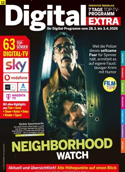 Titelbild der Ausgabe 12/2026 von Digital EXTRA. Diese Zeitschrift und viele weitere Programmzeitschriften als Abo oder epaper bei United Kiosk online kaufen.