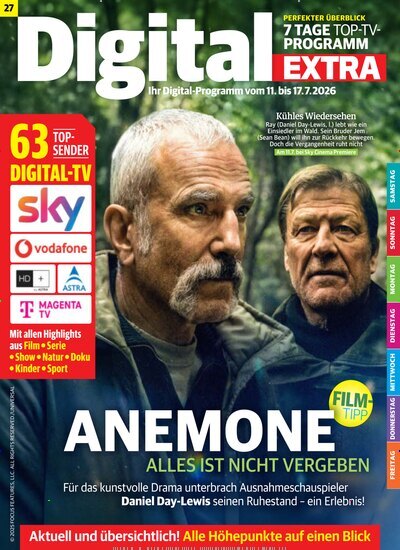 Titelbild der Ausgabe 27/2026 von Digital EXTRA. Diese Zeitschrift und viele weitere Programmzeitschriften als Abo oder epaper bei United Kiosk online kaufen.