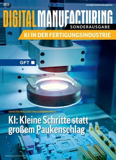 Titelbild der Ausgabe 4/2023 von Digital Manufacturing Sonderheft. Diese Zeitschrift und viele weitere Industriemagazine und Handwerkmagazine als Abo oder epaper bei United Kiosk online kaufen.