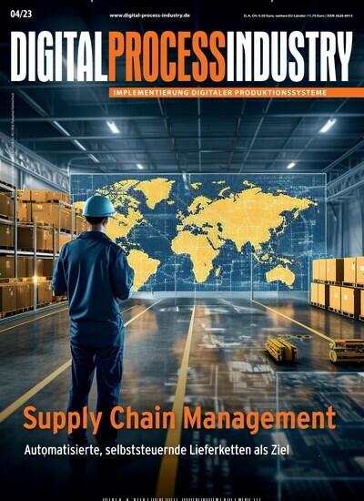 Titelbild der Ausgabe 4/2023 von Digital Process Industry. Diese Zeitschrift und viele weitere Industriemagazine und Handwerkmagazine als Abo oder epaper bei United Kiosk online kaufen.