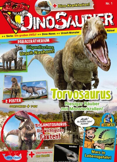 Titelbild der Ausgabe 1/2026 von Dinosaurier. Diese Zeitschrift und viele weitere Jugendzeitschriften und Kinderzeitschriften als Abo oder epaper bei United Kiosk online kaufen.