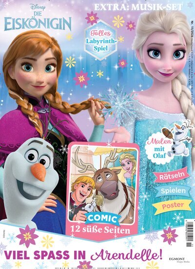 Titelbild der Ausgabe 11/2026 von Disney Die Eiskönigin. Diese Zeitschrift und viele weitere Jugendzeitschriften und Kinderzeitschriften als Abo oder epaper bei United Kiosk online kaufen.