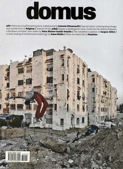 Domus Italy aktuelles Titelbild Ausgabe 2/2013 Aktuelles Titelbild von Domus Italy. Entdecken Sie jetzt die Ausgabe 2/2013. Lesen Sie gerne Gartenzeitschriften und Wohnzeitschriften? Dann empfehlen wir Ihnen Domus Italy als Abo oder Geschenkabo.