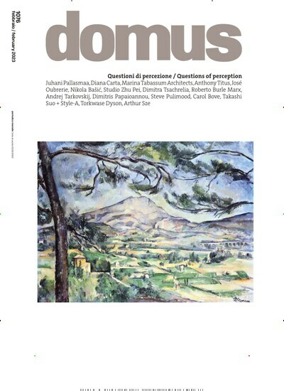 Titelbild der Ausgabe 2/2023 von Domus. Diese Zeitschrift und viele weitere Gartenzeitschriften und Wohnzeitschriften als Abo oder epaper bei United Kiosk online kaufen.