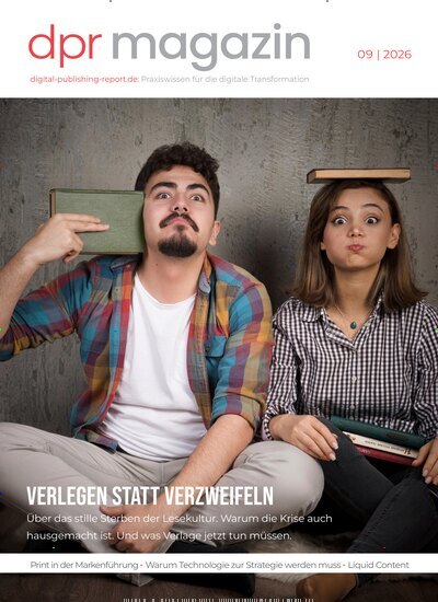 Titelbild der Ausgabe 9/2026 von dpr Magazin. Diese Zeitschrift und viele weitere Logistikmagazine und Medienmagazine als Abo oder epaper bei United Kiosk online kaufen.