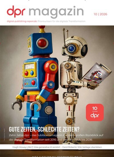 Titelbild der Ausgabe 10/2026 von dpr Magazin. Diese Zeitschrift und viele weitere Logistikmagazine und Medienmagazine als Abo oder epaper bei United Kiosk online kaufen.