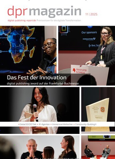 Titelbild der Ausgabe 11/2025 von dpr Magazin. Diese Zeitschrift und viele weitere Logistikmagazine und Medienmagazine als Abo oder epaper bei United Kiosk online kaufen.