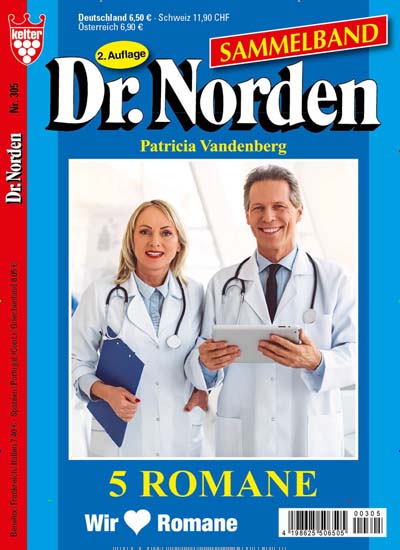 Titelbild der Ausgabe 12/2025 von Dr. Norden 5 Romane Sammelband. Diese Zeitschrift und viele weitere Groschenromane und Rätselhefte als Abo oder epaper bei United Kiosk online kaufen.
