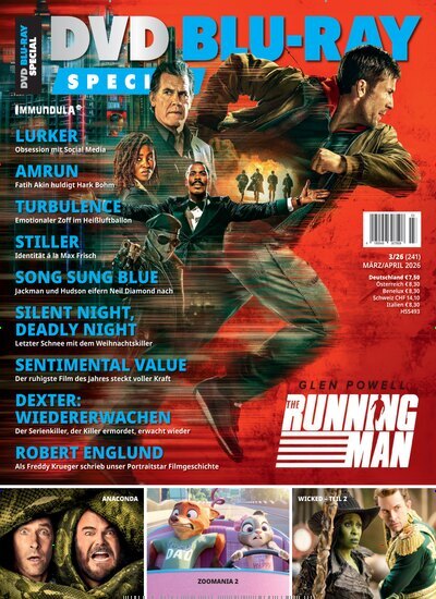 Titelbild der Ausgabe 3/2026 von DVD Blu-Ray Special. Diese Zeitschrift und viele weitere Audiomagazine, Filmmagazine und Fotozeitschriften als Abo oder epaper bei United Kiosk online kaufen.