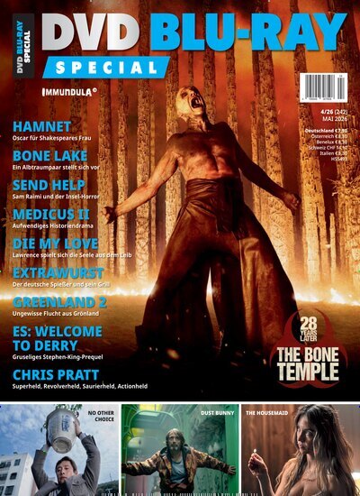 Titelbild der Ausgabe 4/2026 von DVD Blu-Ray Special. Diese Zeitschrift und viele weitere Audiomagazine, Filmmagazine und Fotozeitschriften als Abo oder epaper bei United Kiosk online kaufen.