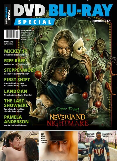 Titelbild der Ausgabe 5/2025 von DVD Blu-Ray Special. Diese Zeitschrift und viele weitere Audiomagazine, Filmmagazine und Fotozeitschriften als Abo oder epaper bei United Kiosk online kaufen.