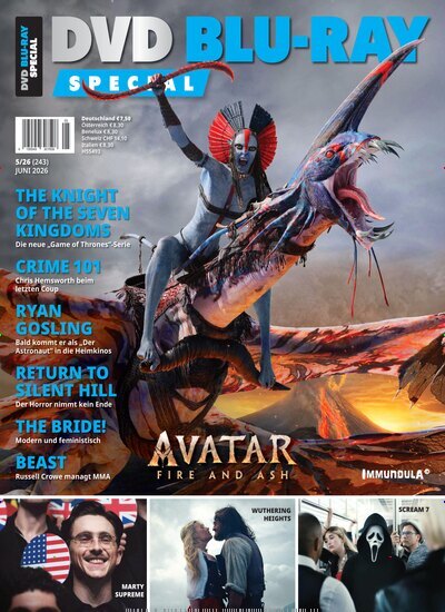 Titelbild der Ausgabe 5/2026 von DVD Blu-Ray Special. Diese Zeitschrift und viele weitere Audiomagazine, Filmmagazine und Fotozeitschriften als Abo oder epaper bei United Kiosk online kaufen.