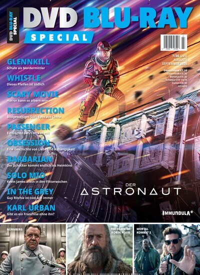Titelbild der Ausgabe 7/2026 von DVD Blu-Ray Special. Diese Zeitschrift und viele weitere Audiomagazine, Filmmagazine und Fotozeitschriften als Abo oder epaper bei United Kiosk online kaufen.