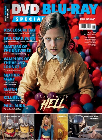 Titelbild der Ausgabe 8/2026 von DVD Blu-Ray Special. Diese Zeitschrift und viele weitere Audiomagazine, Filmmagazine und Fotozeitschriften als Abo oder epaper bei United Kiosk online kaufen.