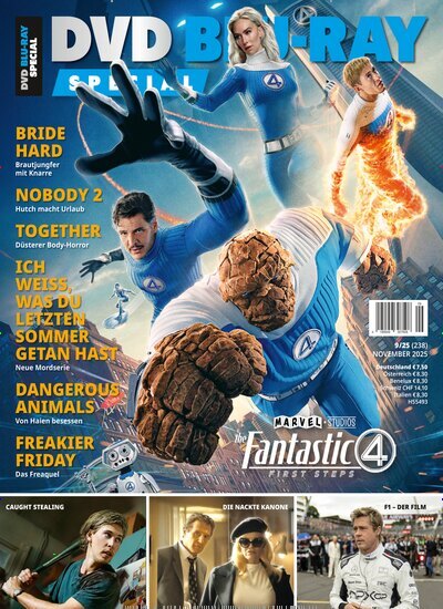 Titelbild der Ausgabe 9/2025 von DVD Blu-Ray Special. Diese Zeitschrift und viele weitere Audiomagazine, Filmmagazine und Fotozeitschriften als Abo oder epaper bei United Kiosk online kaufen.