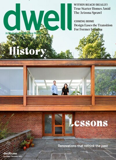 Titelbild der Ausgabe 7/2023 von Dwell. Diese Zeitschrift und viele weitere Gartenzeitschriften und Wohnzeitschriften als Abo oder epaper bei United Kiosk online kaufen.