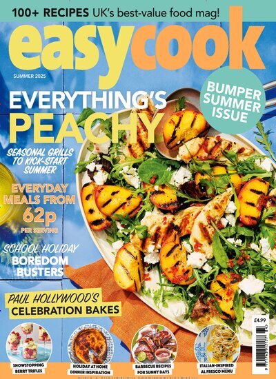 Titelbild der Ausgabe 7/2025 von Easy Cook. Diese Zeitschrift und viele weitere Kochzeitschriften und Backzeitschriften als Abo oder epaper bei United Kiosk online kaufen.