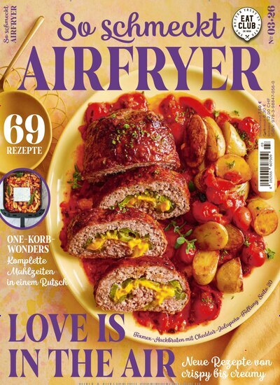 Titelbild der Ausgabe 3/2026 von Eat Club So schmeckt. Diese Zeitschrift und viele weitere Kochzeitschriften und Backzeitschriften als Abo oder epaper bei United Kiosk online kaufen.