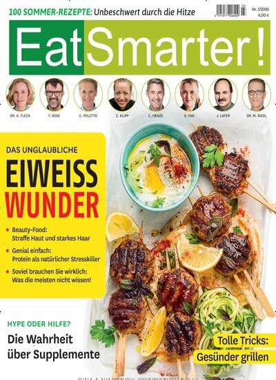 Titelbild der Ausgabe 3/2026 von EatSmarter!. Diese Zeitschrift und viele weitere Kochzeitschriften und Backzeitschriften als Abo oder epaper bei United Kiosk online kaufen.