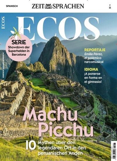 Titelbild der Ausgabe 7/2025 von Ecos. Diese Zeitschrift und viele weitere Reisemagazine, Freizeitmagazine und Wissensmagazine als Abo oder epaper bei United Kiosk online kaufen.