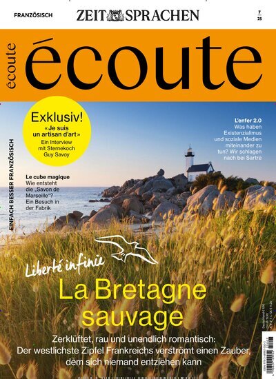 Titelbild der Ausgabe 7/2025 von Écoute. Diese Zeitschrift und viele weitere Reisemagazine, Freizeitmagazine und Wissensmagazine als Abo oder epaper bei United Kiosk online kaufen.
