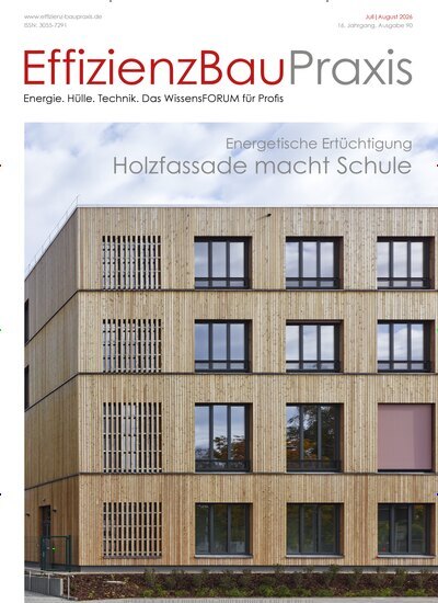 Titelbild der Ausgabe 4/2026 von EffizienzBauPraxis. Diese Zeitschrift und viele weitere Architekturzeitschriften und Bauzeitschriften als Abo oder epaper bei United Kiosk online kaufen.