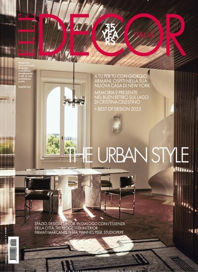 Titelbild der Ausgabe 8/2025 von Elle Decor Italien. Diese Zeitschrift und viele weitere Gartenzeitschriften und Wohnzeitschriften als Abo oder epaper bei United Kiosk online kaufen.