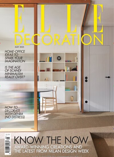 Titelbild der Ausgabe 5/2025 von Elle Decoration UK. Diese Zeitschrift und viele weitere Gartenzeitschriften und Wohnzeitschriften als Abo oder epaper bei United Kiosk online kaufen.