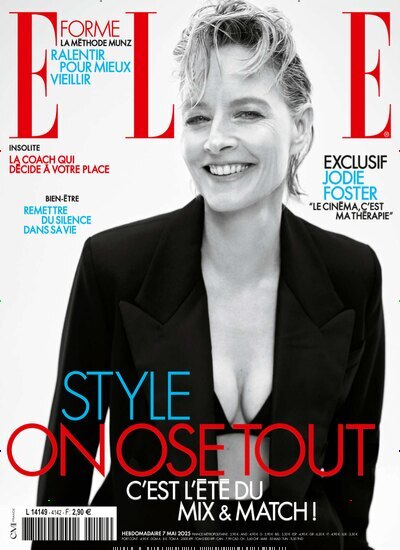 Titelbild der Ausgabe 19/2025 von Elle Frankreich. Diese Zeitschrift und viele weitere Frauenzeitschriften als Abo oder epaper bei United Kiosk online kaufen.