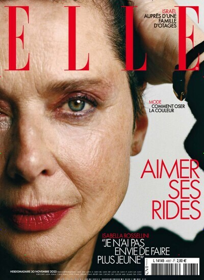 Titelbild der Ausgabe 68/2023 von Elle Frankreich. Diese Zeitschrift und viele weitere Frauenzeitschriften als Abo oder epaper bei United Kiosk online kaufen.
