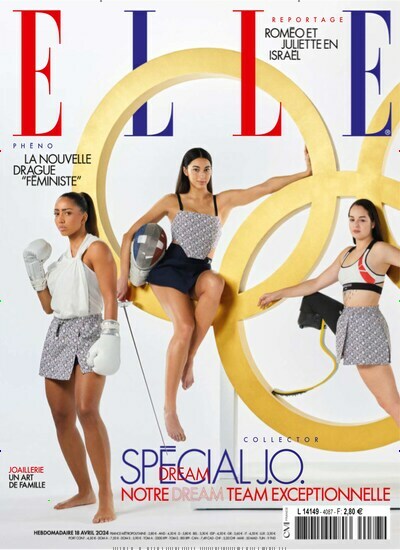 Titelbild der Ausgabe 88/2024 von Elle Frankreich. Diese Zeitschrift und viele weitere Lifestylemagazine und Peoplemagazine als Abo oder epaper bei United Kiosk online kaufen.