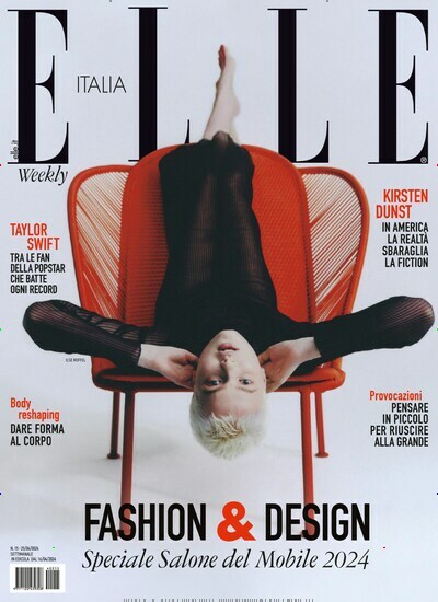 Titelbild der Ausgabe 12/2024 von Elle Italien. Diese Zeitschrift und viele weitere Lifestylemagazine und Peoplemagazine als Abo oder epaper bei United Kiosk online kaufen.