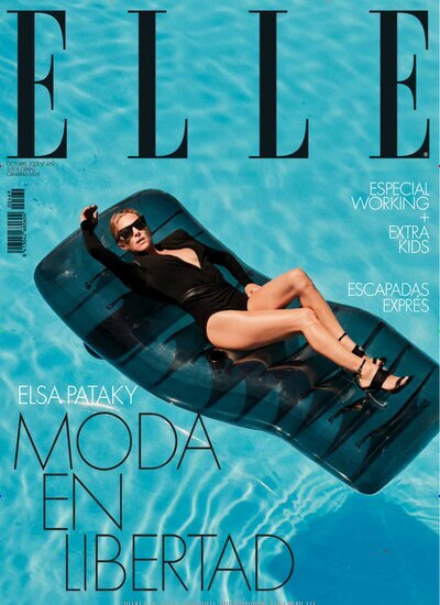 Titelbild der Ausgabe 10/2025 von Elle Spanien. Diese Zeitschrift und viele weitere Frauenzeitschriften als Abo oder epaper bei United Kiosk online kaufen.