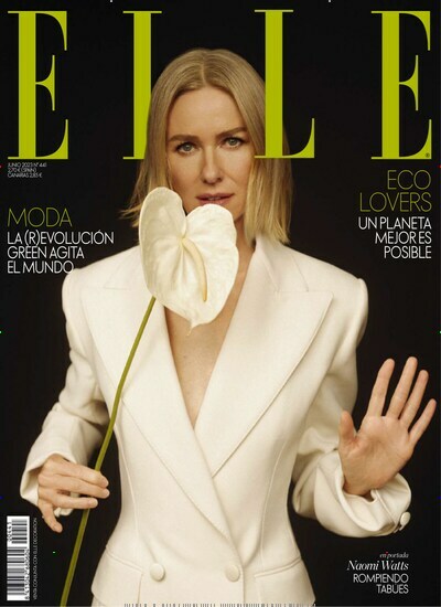 Titelbild der Ausgabe 441/2023 von Elle Spanien. Diese Zeitschrift und viele weitere Frauenzeitschriften als Abo oder epaper bei United Kiosk online kaufen.