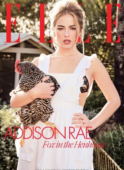 Titelbild der Ausgabe 5/2025 von Elle USA. Diese Zeitschrift und viele weitere Frauenzeitschriften als Abo oder epaper bei United Kiosk online kaufen.