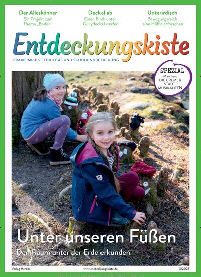 Titelbild der Ausgabe 3/2025 von Entdeckungskiste. Diese Zeitschrift und viele weitere Zeitschriften für Pädagogik als Abo oder epaper bei United Kiosk online kaufen.