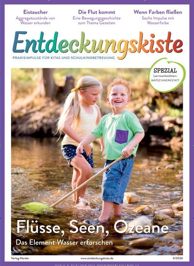 Titelbild der Ausgabe 4/2026 von Entdeckungskiste. Diese Zeitschrift und viele weitere Zeitschriften für Pädagogik als Abo oder epaper bei United Kiosk online kaufen.