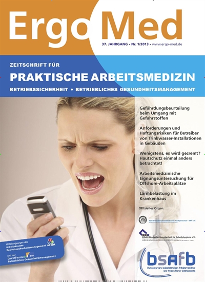 ErgoMed aktuelles Titelbild Ausgabe 1/2013 Aktuelles Titelbild von ErgoMed. Entdecken Sie jetzt die Ausgabe 1/2013. Lesen Sie gerne Pflegezeitschriften und medizinische Fachzeitschriften? Dann empfehlen wir Ihnen ErgoMed als Abo, Geschenkabo oder das Einzelheft der aktuellen Ausgabe.