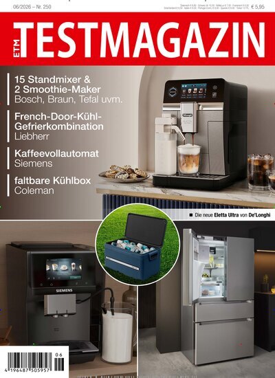 Titelbild der Ausgabe 6/2026 von ETM Testmagazin. Diese Zeitschrift und viele weitere Wirtschaftsmagazine und Politikmagazine als Abo oder epaper bei United Kiosk online kaufen.