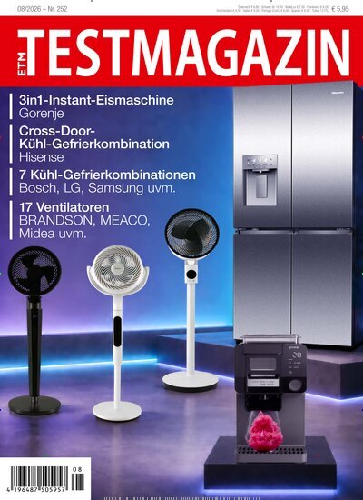 Titelbild der Ausgabe 8/2026 von ETM Testmagazin. Diese Zeitschrift und viele weitere Wirtschaftsmagazine und Politikmagazine als Abo oder epaper bei United Kiosk online kaufen.