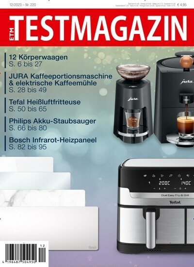 Titelbild der Ausgabe 12/2023 von ETM Testmagazin. Diese Zeitschrift und viele weitere Wirtschaftsmagazine und Politikmagazine als Abo oder epaper bei United Kiosk online kaufen.