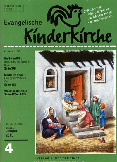 Evangelische Kinderkirche aktuelles Titelbild Ausgabe 4/2013 Aktuelles Titelbild von Evangelische Kinderkirche. Entdecken Sie jetzt die Ausgabe 4/2013. Lesen Sie gerne Kunstmagazine und Kulturmagazine? Dann empfehlen wir Ihnen Evangelische Kinderkirche als Abo oder Geschenkabo.