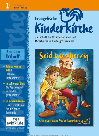 Titelbild der Ausgabe 1/2021 von Evangelische Kinderkirche. Diese Zeitschrift und viele weitere Kunstmagazine und Kulturmagazine als Abo oder epaper bei United Kiosk online kaufen.