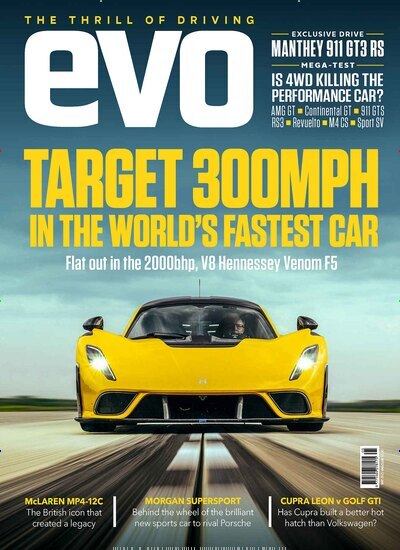 Titelbild der Ausgabe 5/2025 von Evo. Diese Zeitschrift und viele weitere Automagazine und Motorradzeitschriften als Abo oder epaper bei United Kiosk online kaufen.